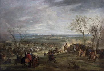 El asedio de Valenciennes, 1677